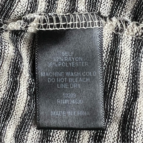 ANTHROPOLOGIE SUNDAY IN BROOKLYN Striped Knit Cowl Neck M - Picture 8 of 8